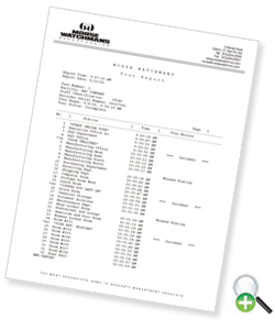 Sample Tour-Pro Report