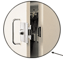 Electronic key control system with medeco lock